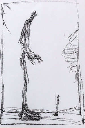 Alberto Giacometti, Dessin I, 1978 - Proprietà SLM